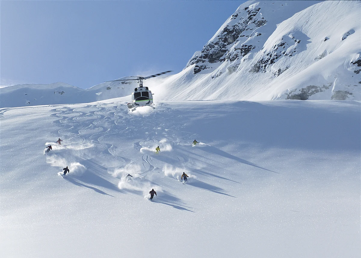 heliski és freeride Grúzia